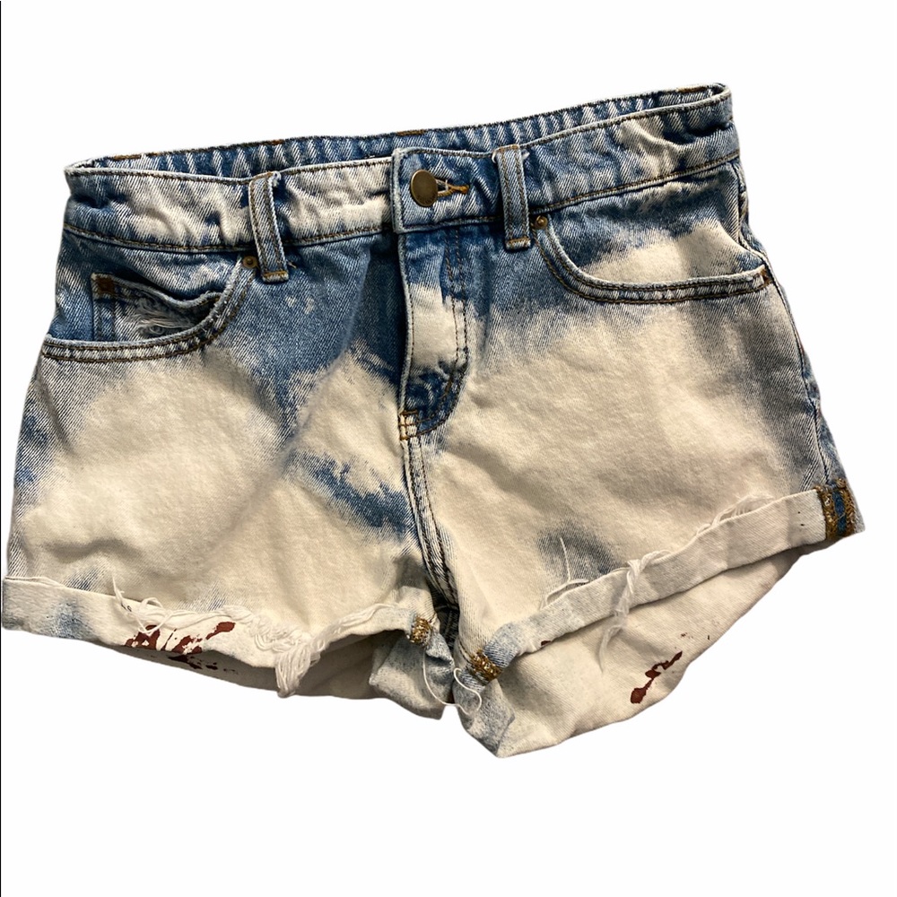 Acid wash billabong shorts